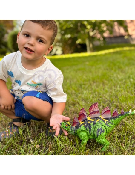 WOOPIE dinozauras RC stegosaurus - nuotoliniu būdu valdomas robotas
