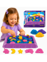 WOOPIE Kinetic Sand 0.6 kg Unicorn Set with Molds
