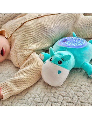 WOOPIE BABY Przytulanka Projektor 2w1 Hipopotam - Usypiacz