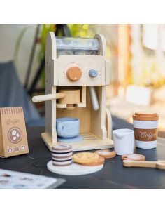 Medinis kavos aparatas Barista – TOOKY TOY priedai žaidimui namuose! 2