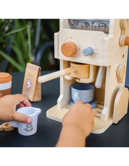 Medinis kavos aparatas Barista – TOOKY TOY priedai žaidimui namuose!