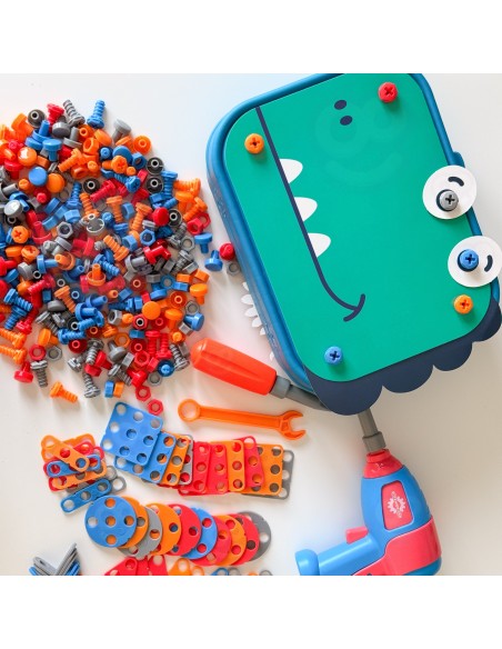 DIY Dinosaur Screws Building Blocks Set | Woopie