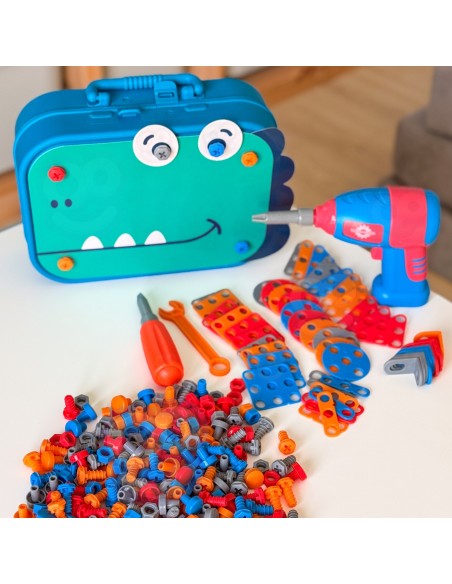 DIY Dinosaur Screws Building Blocks Set | Woopie