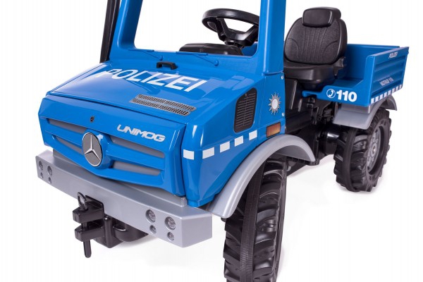 Rolliunimog mercedes-benz policja - ciężarówka samochód na pedały