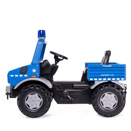 Rolliunimog mercedes-benz policja - ciężarówka samochód na pedały
