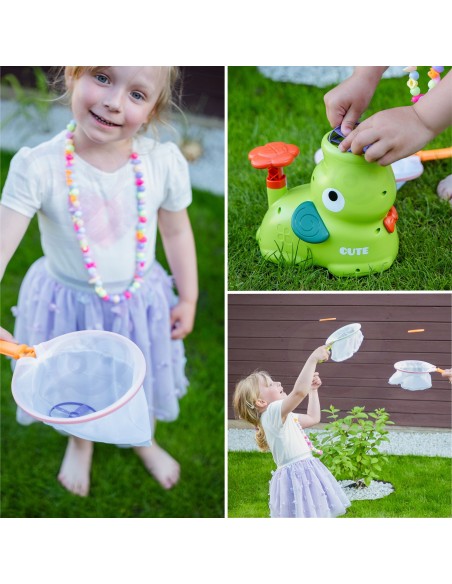 WOOPIE Gra Zręcznościowa Złap Frisbee - Wyrzutnia Dysków