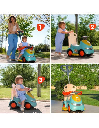 FEBER Ride-on Pusher Rocker 5in1 CASUAL PUSH N'GO - Multifunctional toy