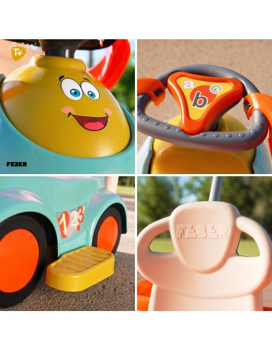 FEBER Ride-on Pusher Rocker 5in1 CASUAL PUSH N'GO - Multifunctional toy