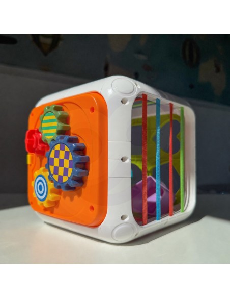 Pädagogischer sensorischer Würfel 4in1 Montessori – WOOPIE Baby