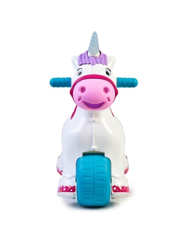 FEBER Interaktives Schaukel-Einhorn 2in1 – Laufroller für Kinder