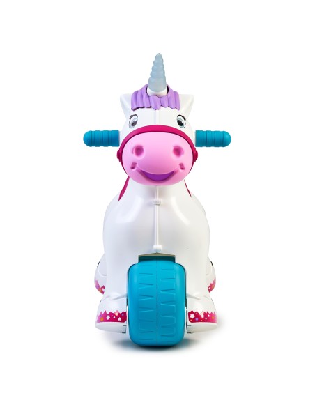 FEBER Interaktives Schaukel-Einhorn 2in1 – Laufroller für Kinder