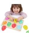 Holz-Puzzle Eier Dinosaurier CLASSIC WORLD – Kreatives Spiel
