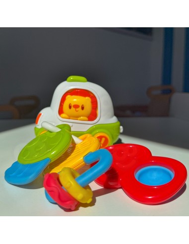Interactive toy Car Keys Teether Rattle Woopie