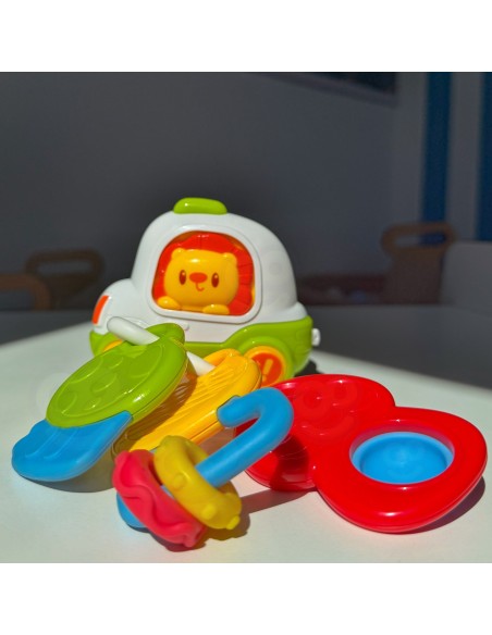 Interactive toy Car Keys Teether Rattle Woopie