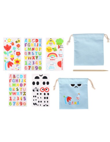WOOPIE ART&FUN DIY Kit - Decorating a Child's Bag
