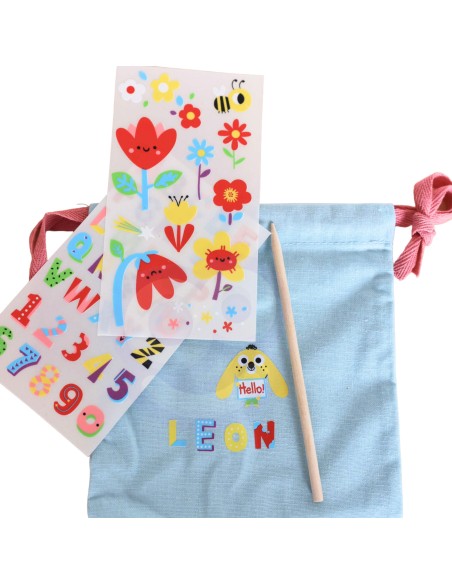 WOOPIE ART&FUN DIY Kit - Decorating a Child's Bag
