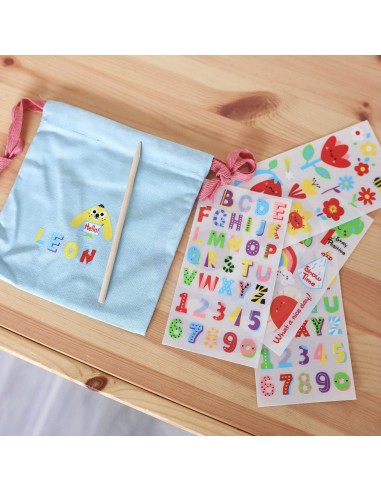 WOOPIE ART&FUN DIY Kit - Decorating a Child's Bag