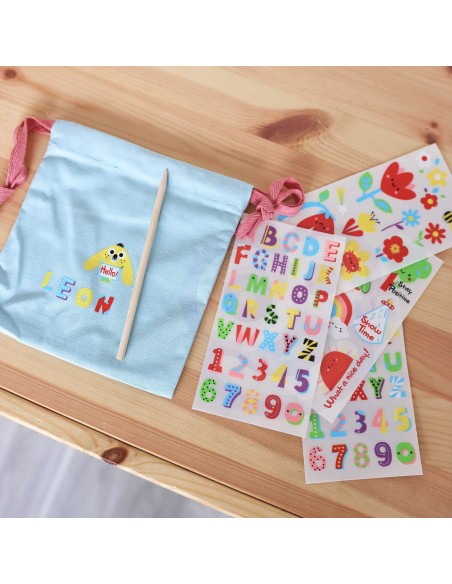 WOOPIE ART&FUN DIY Kit - Decorating a Child's Bag