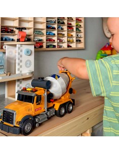 „Woopie“ betono maišyklė su garsu ir šviesa – žaislas mažajam statybininkui 2