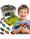 WOOPIE 50-piece Race Car Set - Cars in a Box