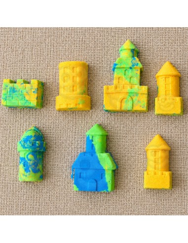 WOOPIE Kinetischer Sand Set Burgen – Koffer-Organizer