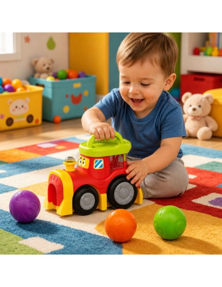 Woopie Baby Interactive Ball Train - Light and Sound