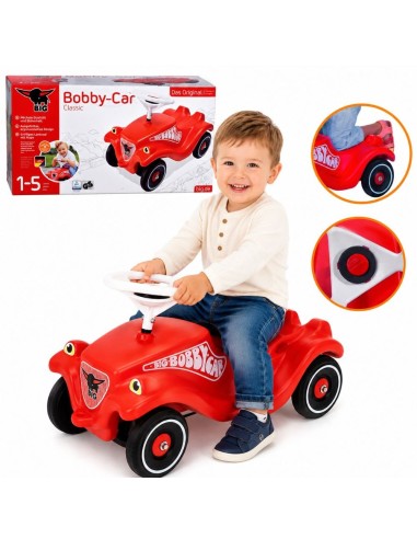 Stūmukas-atstūmiklis Bobby Car Classic - saugus žaidimas vaikams