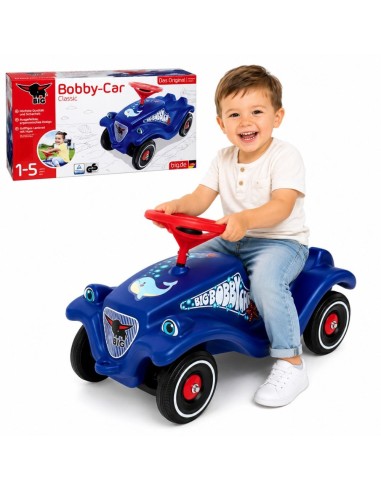 Bobby Car with Dolphin - Classic and Safe for Children