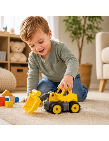 BIG Power Worker Mini Krautuvas Automobilis Smėliui - Žaislas 1:12