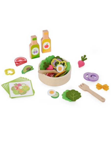 VIGA Salad Wooden Culinary Set 35 pcs 18m+