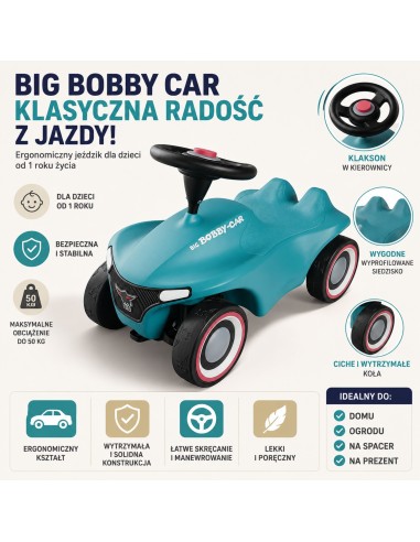 BIG Bobby Car Neo Azure - Great fun for kids!