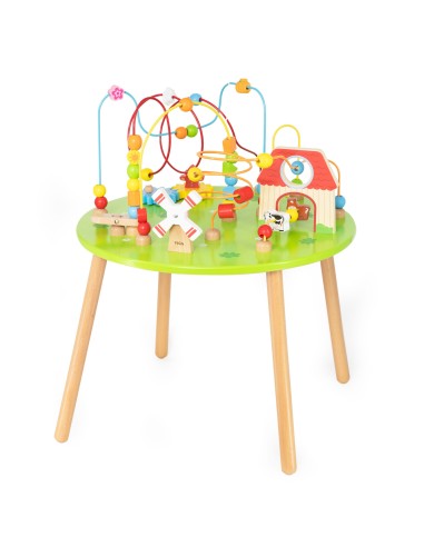 Wooden Sensory Educational Table Interlaced. Mula