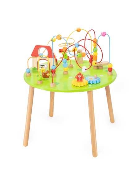 Wooden Sensory Educational Table Interlaced. Mula