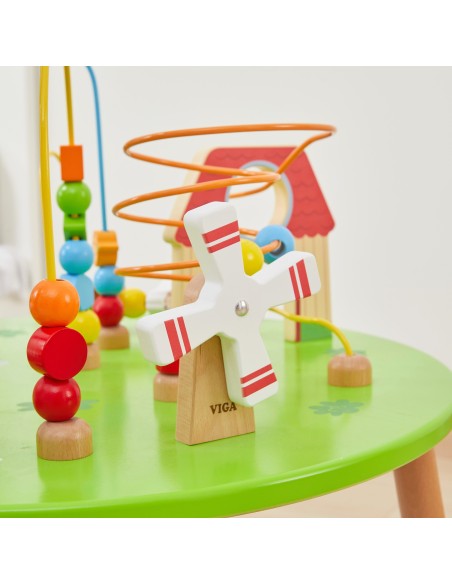 Wooden Sensory Educational Table Interlaced. Mula