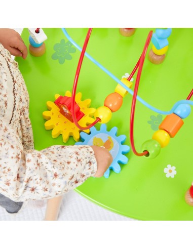Wooden Sensory Educational Table Interlaced. Mula
