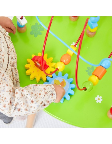 Wooden Sensory Educational Table Interlaced. Mula
