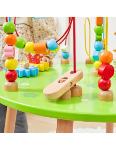 Wooden Sensory Educational Table Interlaced. Mula