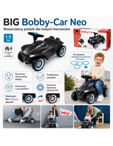 BIG Bobby Car Neo Anthrazit Ride-On - Fun and Style in One