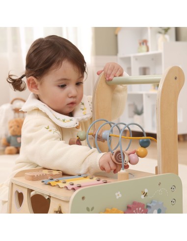 Wooden educational walker pusher Viga PolarB 12m