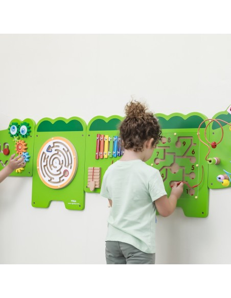 Sensoriktafel Krokodil VIGA – aus Holz (Montessori)