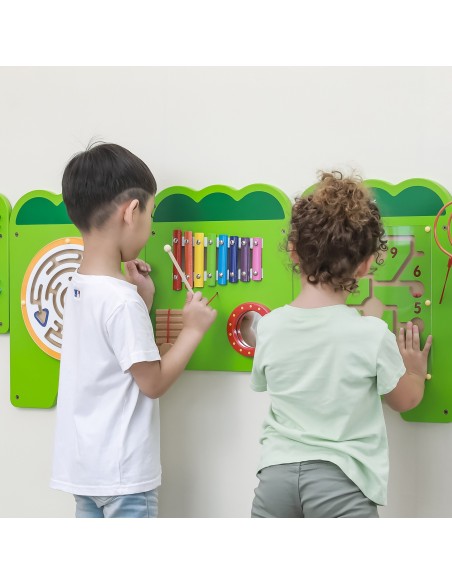 Sensoriktafel Krokodil VIGA – aus Holz (Montessori)