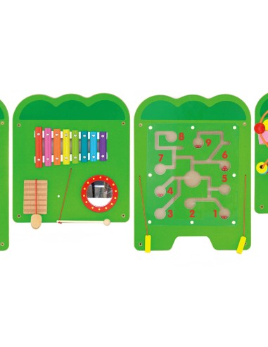 Sensoriktafel Krokodil VIGA – aus Holz (Montessori)