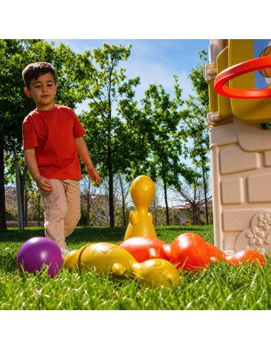 FEBER Aktivitätshaus 6-in-1 mit Spielen – Multifunktionales Spielzeug