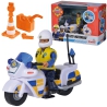SIMBA Strażak Sam Motor Policyjny + Figurka