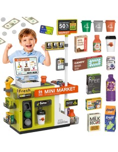 WOOPIE savitarnos kasa „Mini Market Express“ vaikams