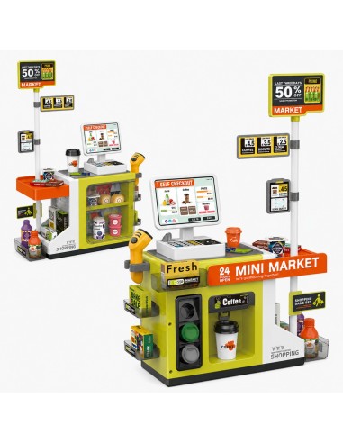 WOOPIE savitarnos kasa „Mini Market Express“ vaikams