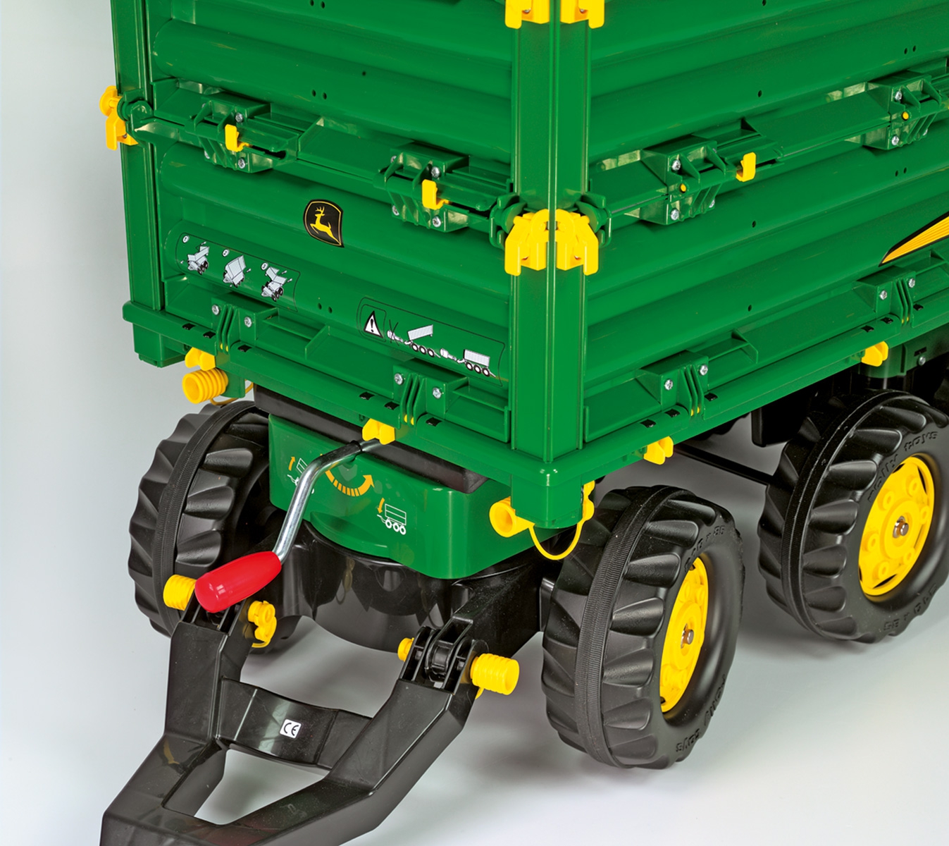 Rollymulti trailer - przyczepa wywrotka multi john deere 3 osiowa