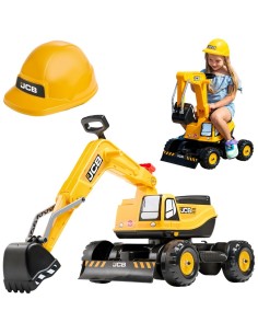 FALK JCB DIGGER ekskavatorius geltonas, sukamasis kaušas, nuo 3 metų