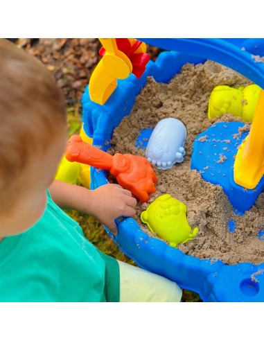 WOOPIE XL Water Table with Chair 2 in 1 - Dolphin 12 pcs.