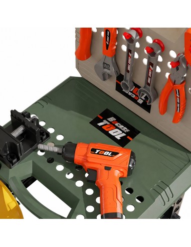 Foldable DIY Workshop 2 in 1 Suitcase Helmet Tools